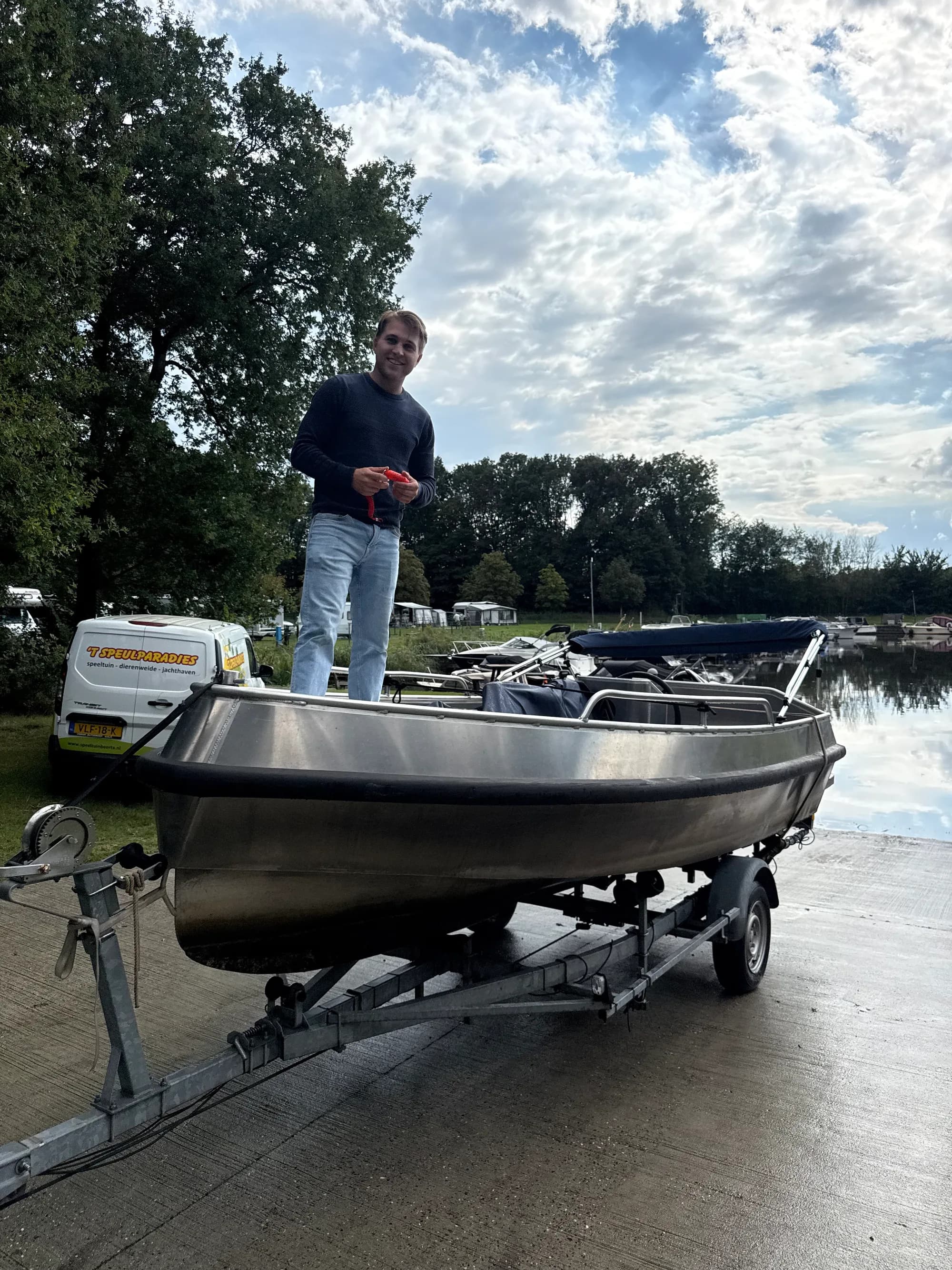 Aluship aluminium visboot